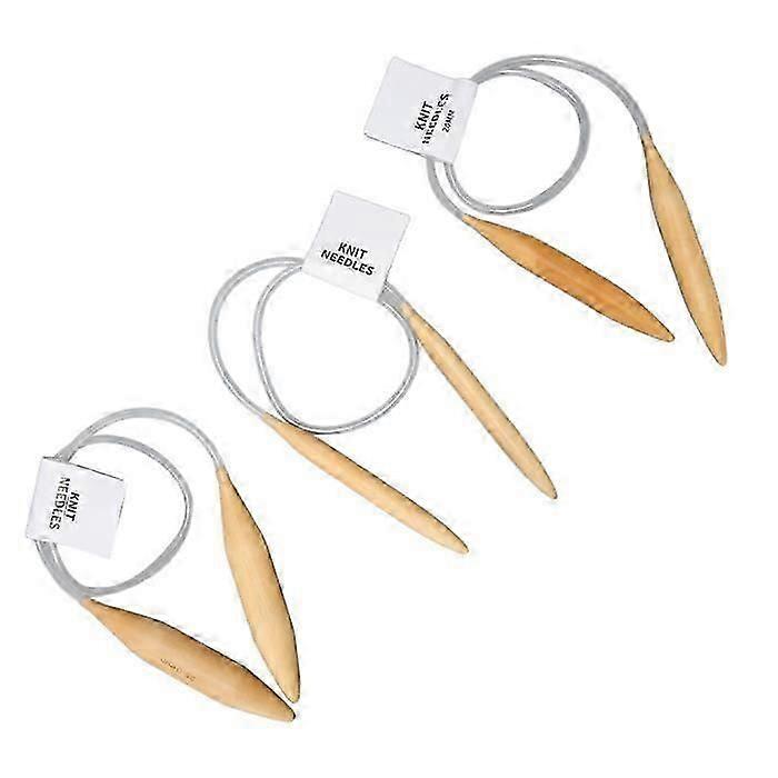 Wooden Circular Knitting Needles Circular Knitting Needles Assorted Sizes Haberdashery Needles