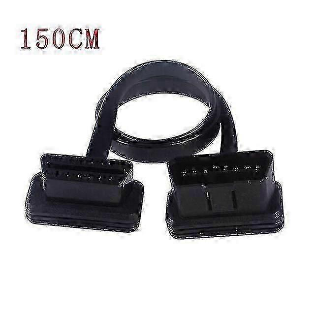 OBD2 Extension Cable 16 Pin Male to Female Connector - 30cm/60cm/100cm ELM327 Adapter for Automotive Diagnostic Tools