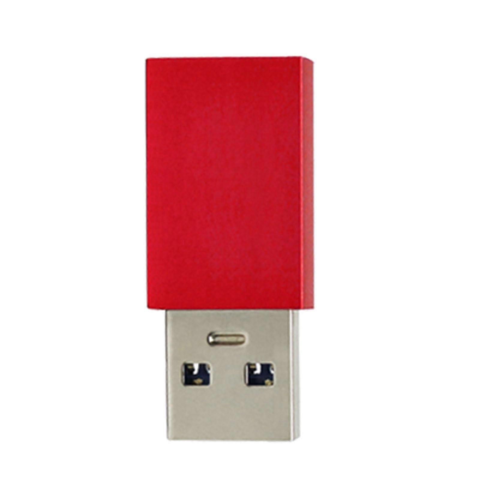 USB Data Blocking USB Converters Head With Data Blocking  Voltages 12V And Current 3A Wide Compatibility Jacking Protections Red Ref: 8694