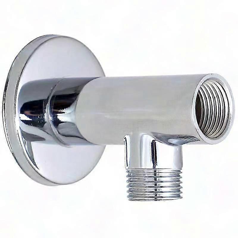 ختم ضغط مع 1 قرص حائط أنثى للأنابيب النحاسية - اتصال الصمام - الكروم