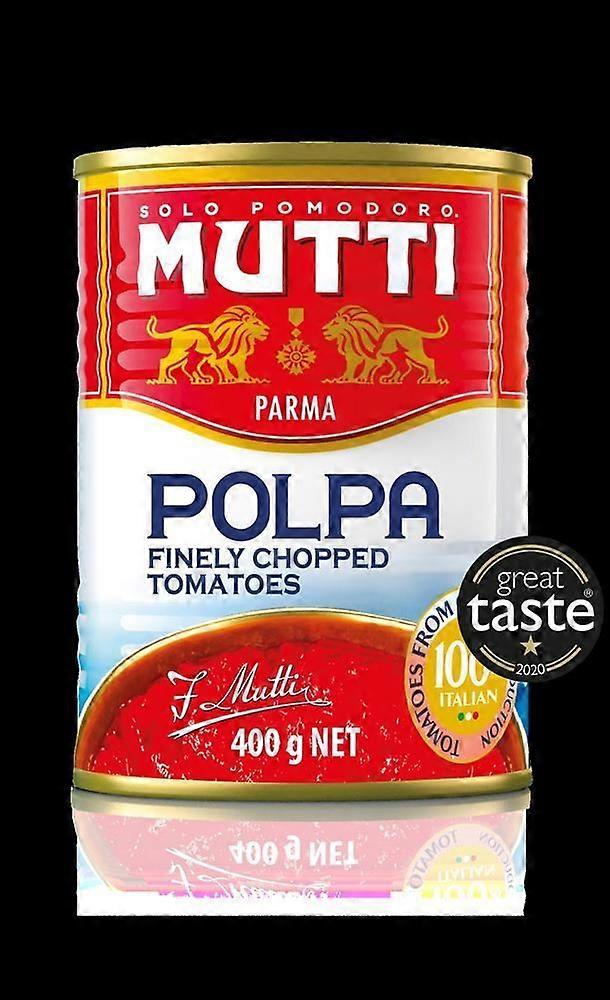 Mutti Finely Chopped Tomatoes 400g - 4 Pack