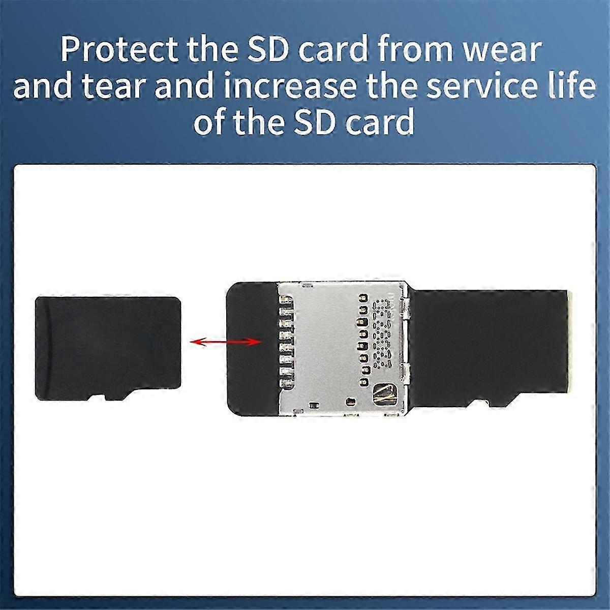SD TF Memory Card Kit Male to Female Extension Adapter Extender Test Tools PCBA Connector for Mobile Computer 3D Printer