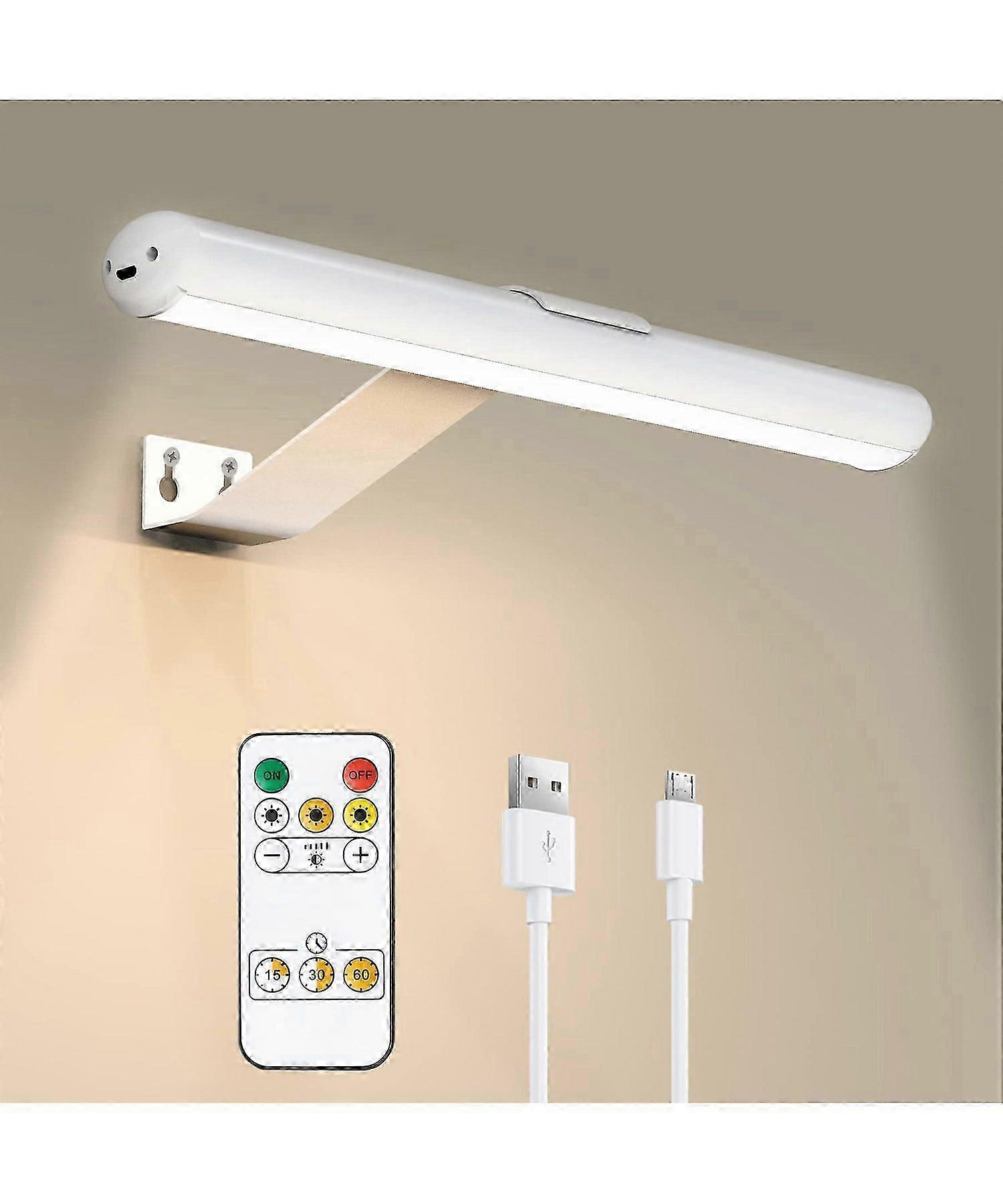 Modern LED painting mirror with remote control, perfect home decor lighting solution