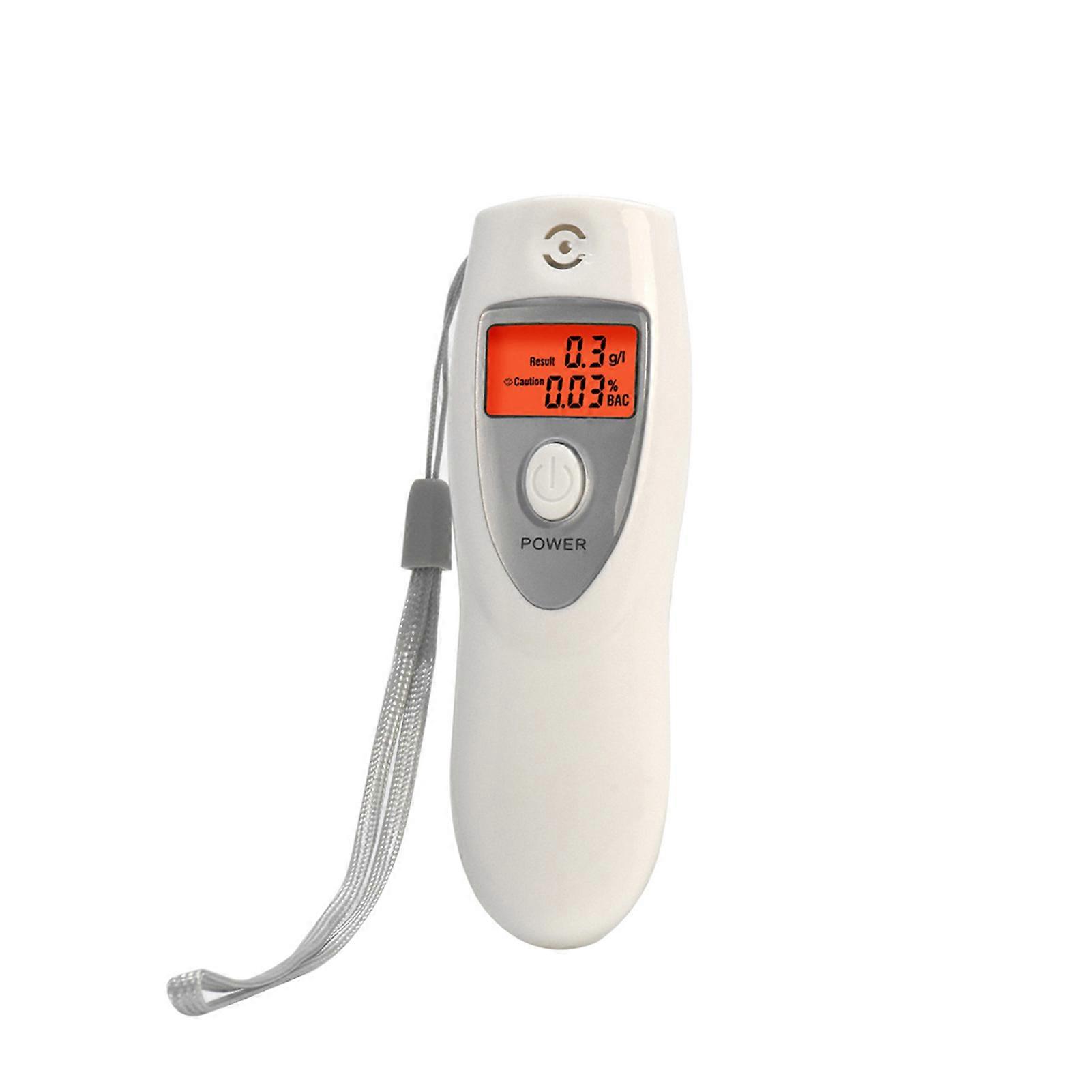 Portable Digital Breathalyzer Alcohol Tester with Touchless Sensor Red Backlight Audible Alert Automatic Shutdown for Personal and Professional Use