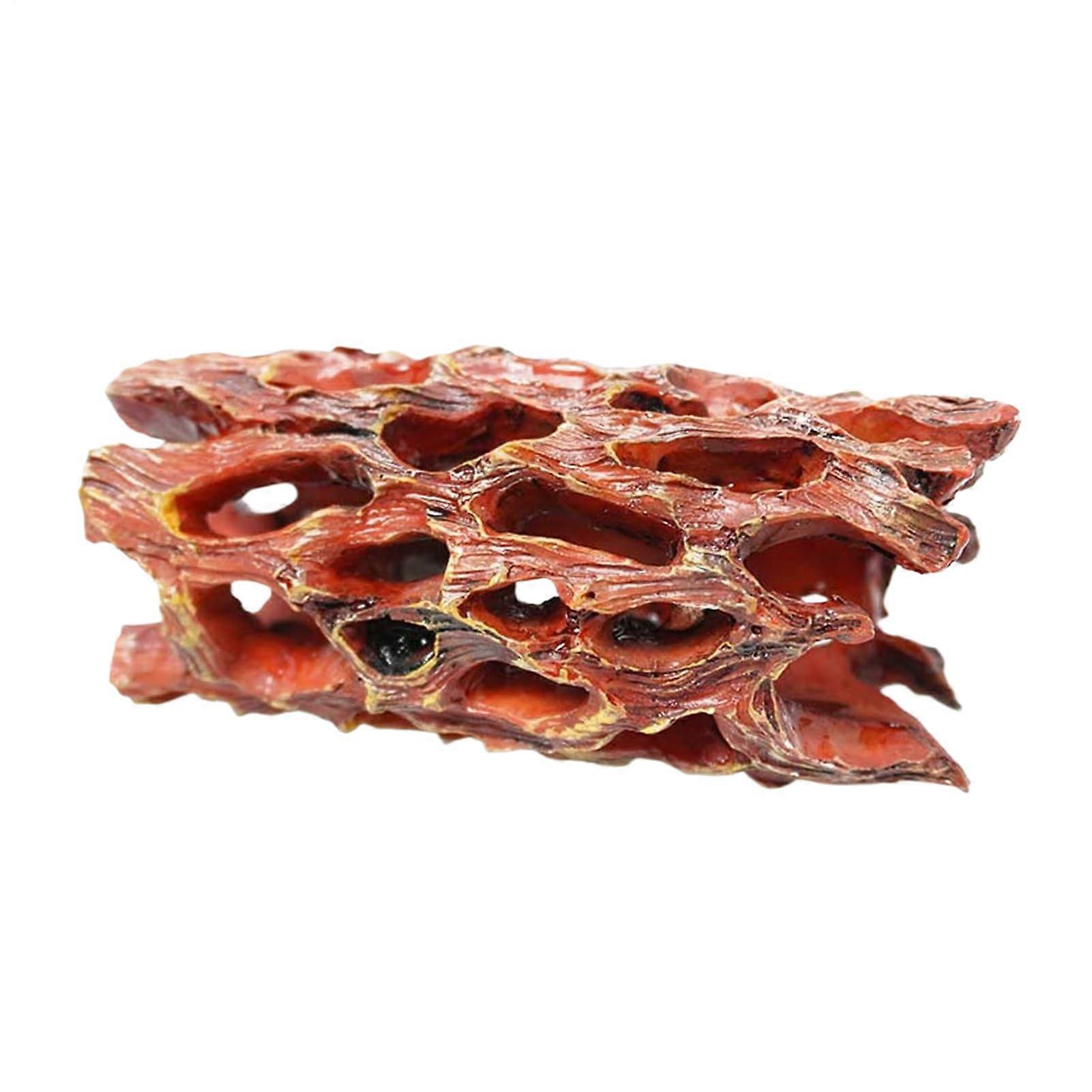 Aquarium Shrimp Hide Resin Resting Tunnel Safe Hideout For Betta Tank Decor Shrimp Breeding House