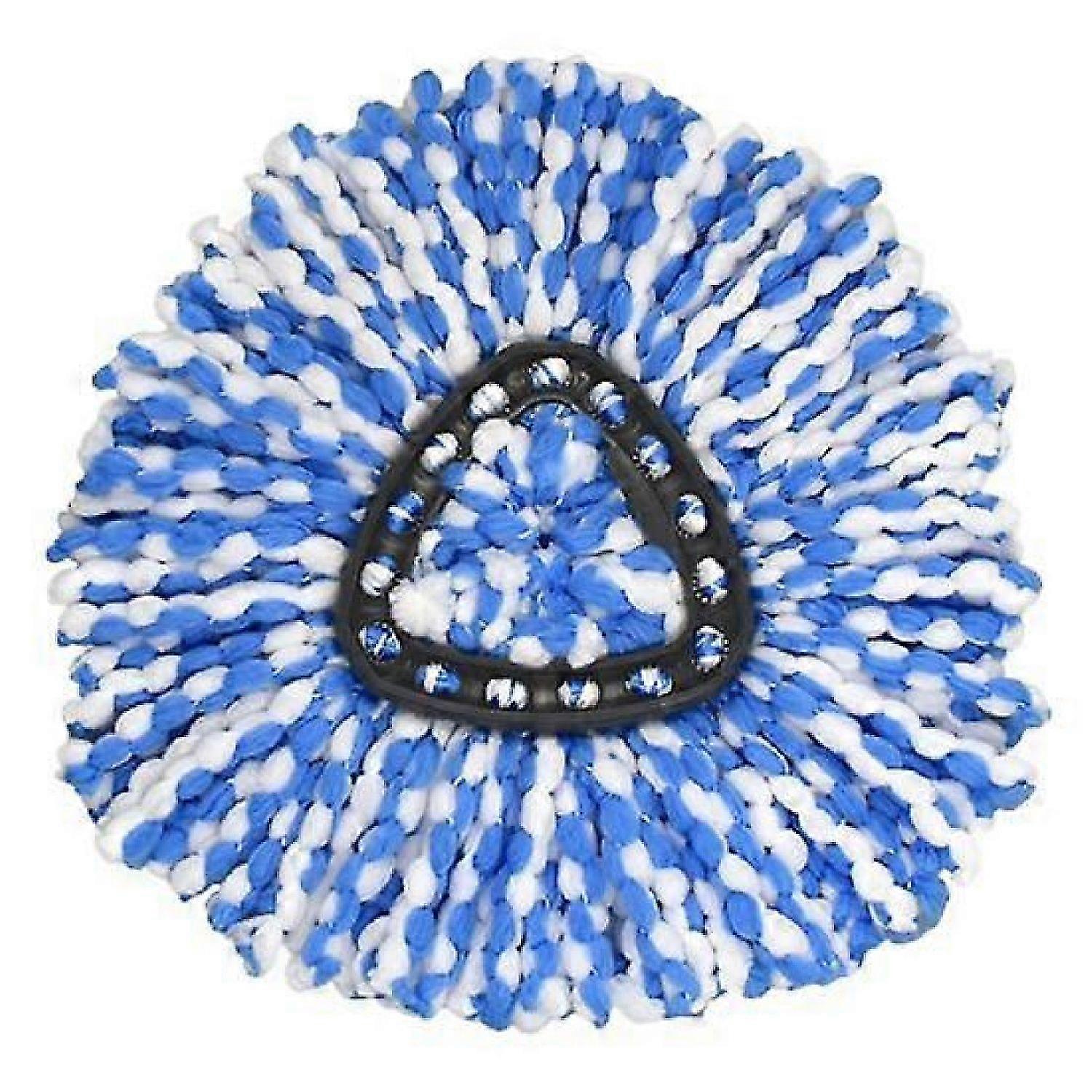 Mop Head Replacement Compatible With vileda/O-Cedar EasyWring RinseClean Microfiber Spin Mop Refill 11cm Diameter Machine Washable Mop Head -HK826