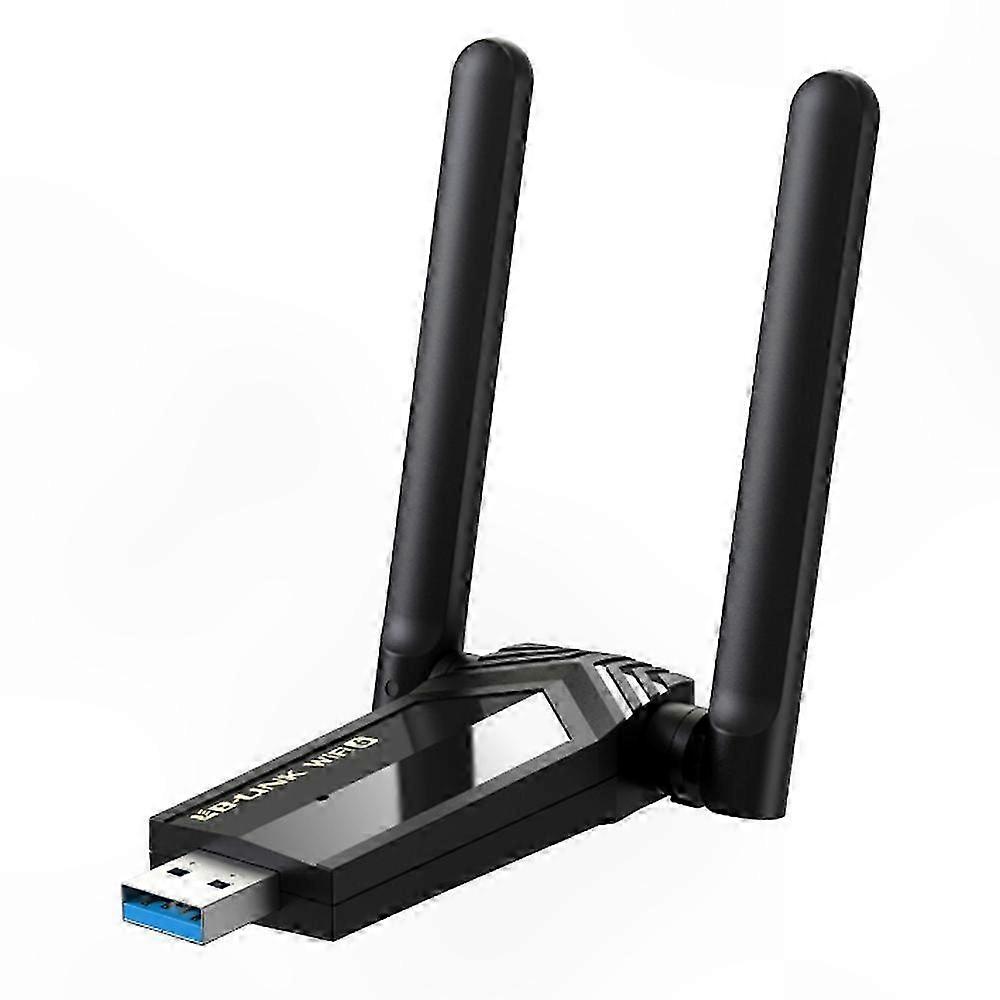 USB 3.0 WiFi 6 AX1800Mbps Wireless Adapter for Gaming & PC - Driver Free Setup, High-Speed Networking Solution