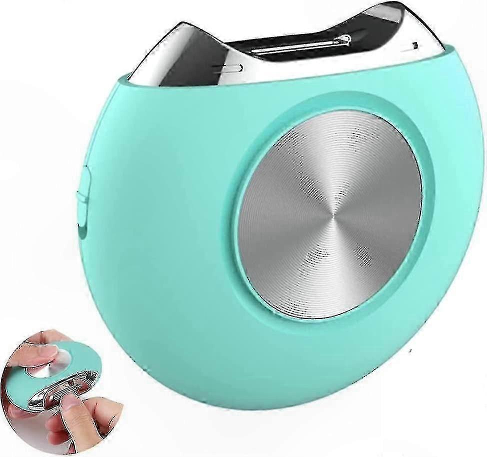 Automatic Nail Trimmer for All Ages - Safe Electric Clipper for Thick Nails (Blue)
