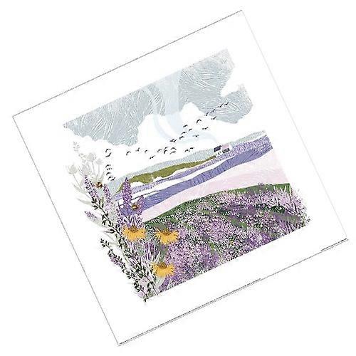 Summer Thornton Lavender Field Print