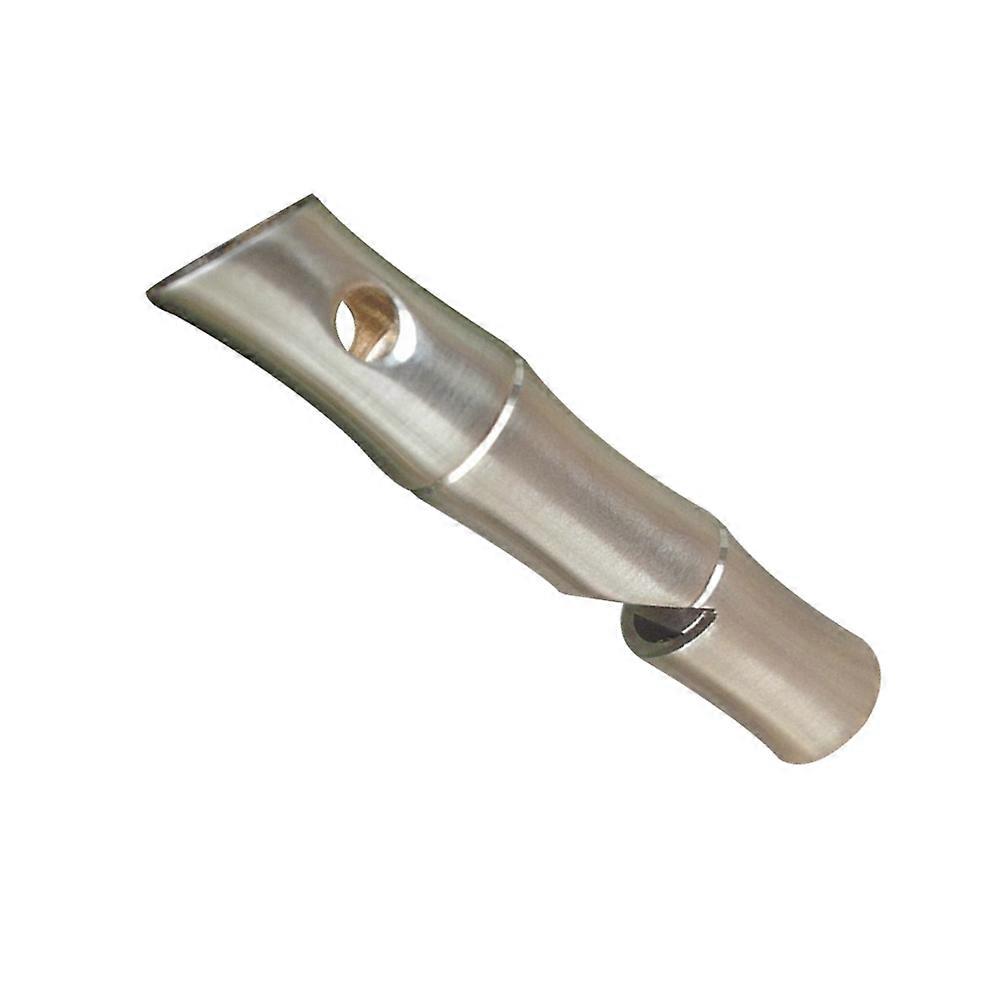 Golden Brass Survival Whistle for Outdoor Sports Lightweight Anti Rust Loud Sound Portable Size 1PC