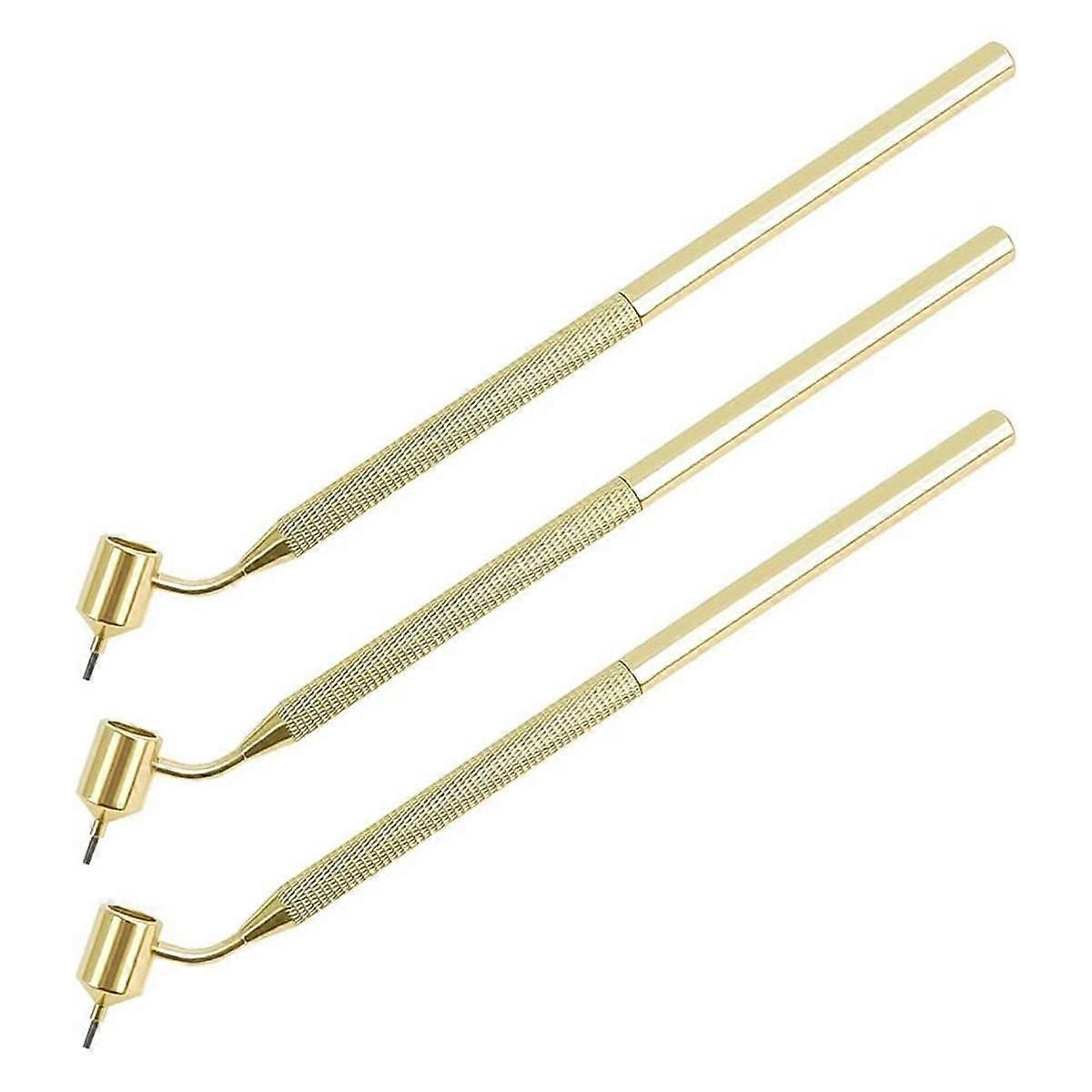 3PCS Fine Line Fluid Writer Paint Applicator Pens, Touch Up Paint Pen for Cars, Hobbies (0.5mm)