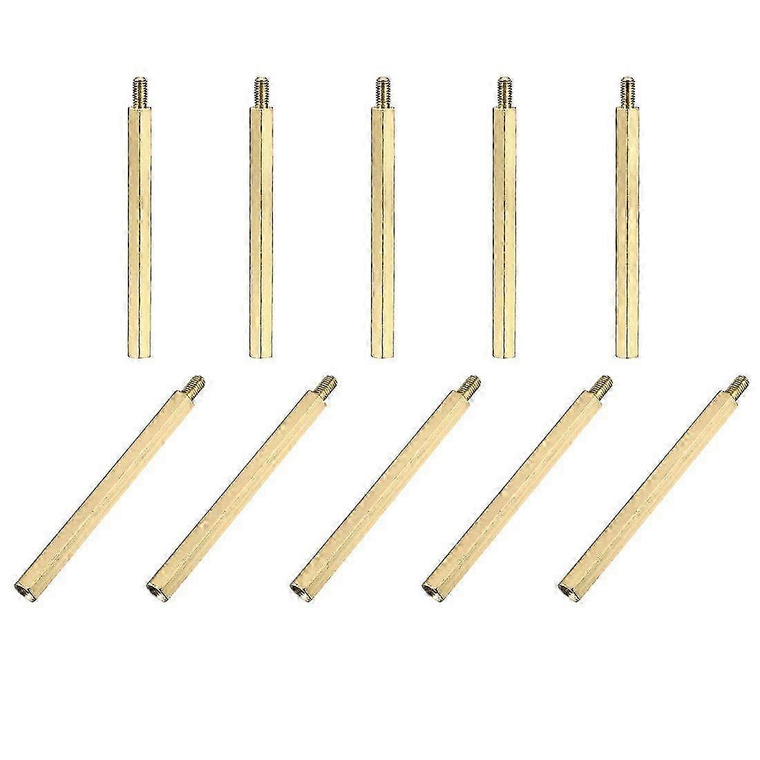 sourcingmap 20pcs M3 Male/Female Thread M3 Hexagon Standoff PCB Spacer K