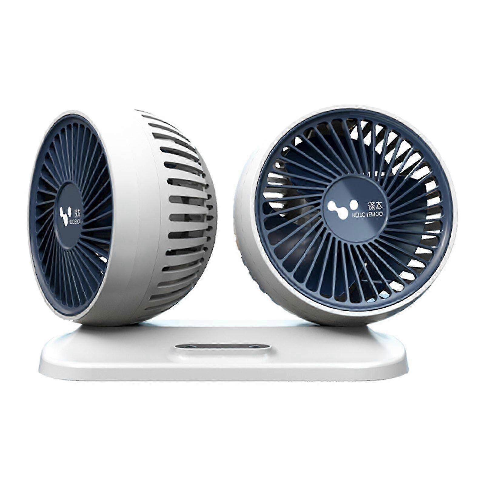 360 Degrees-round Car Auto Air Cooler Fan Ventilation Board Summer 12V/24V
