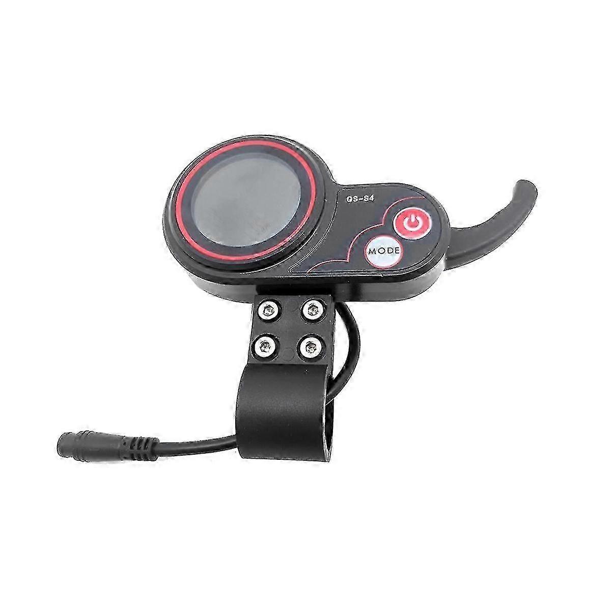 2025 QS-S4 48V-60V Thumb Throttle LCD Display Meter for Zero 8 9 10 8X 10X Electric Scooter 6PIN Display Accessories
