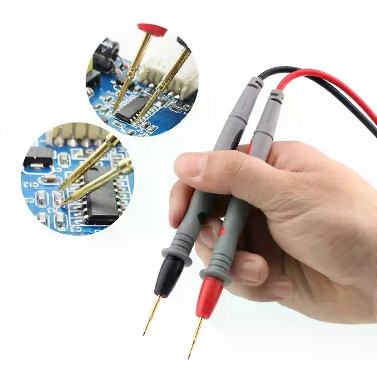 Multimeter Probe Test Line Multimeter Test Leads 1000V/20A (Gold-Plated Special Tip)