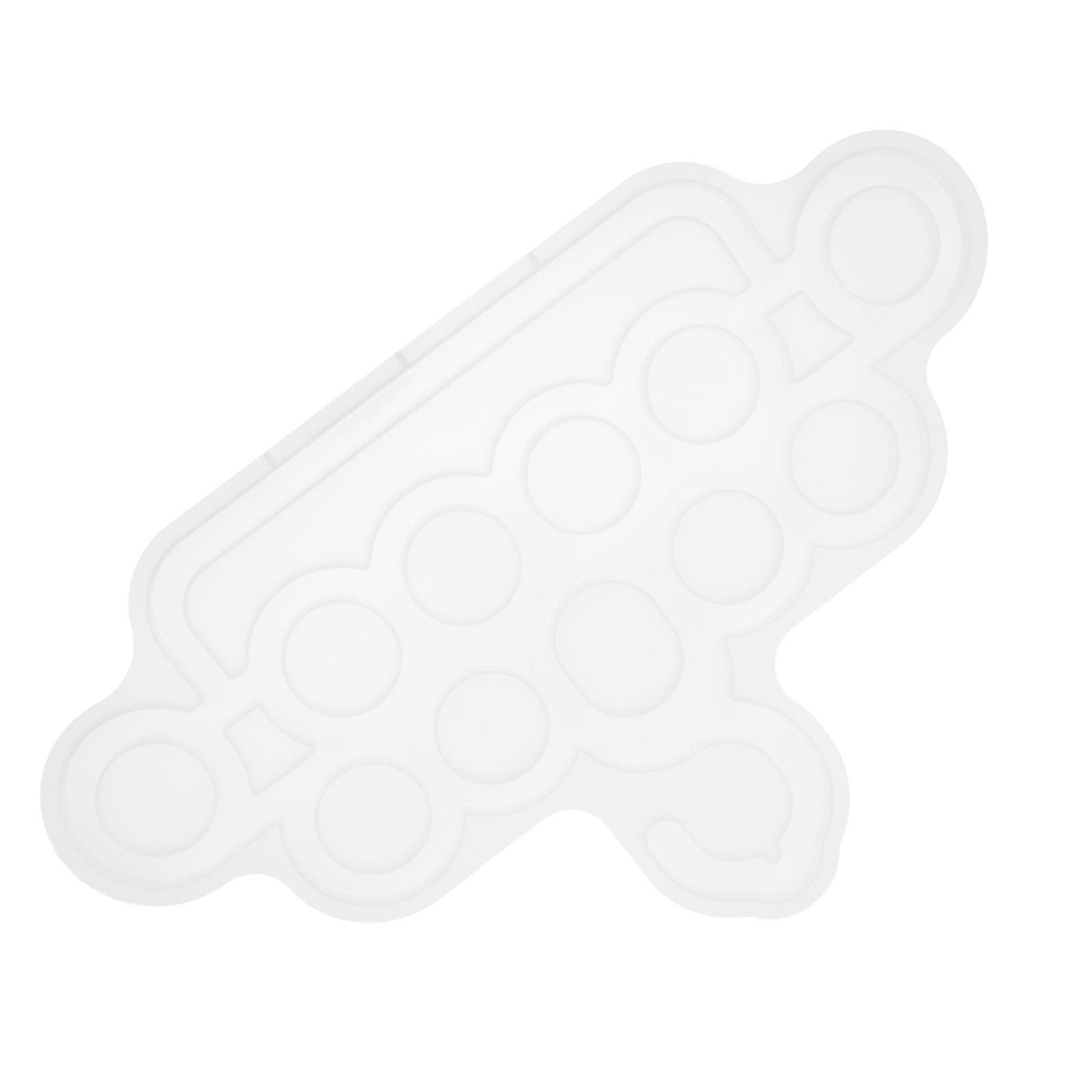Silicone Mold DIY Hanger Making Mold for Clothes White 1Pcs Practical Design
