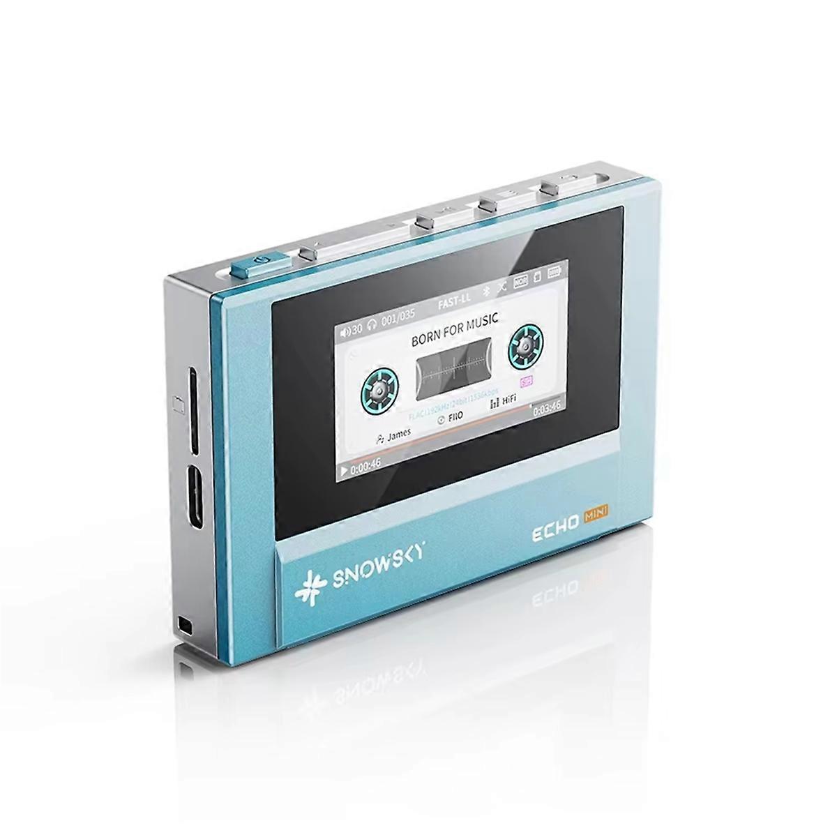  Mini Music Player Wireless Bluetooth Mp3 Player Audio Portable Custom Mini Music Player Mp3 Game Accessories Blue