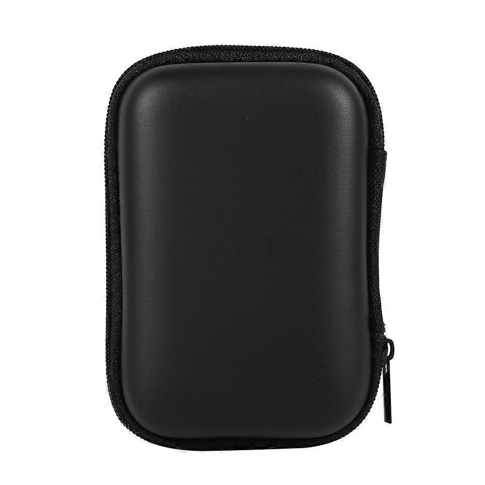 Mini Storage Bag Gadgets Organizer Portable Case For Earphone U Disk Data Cable Hot (Black)