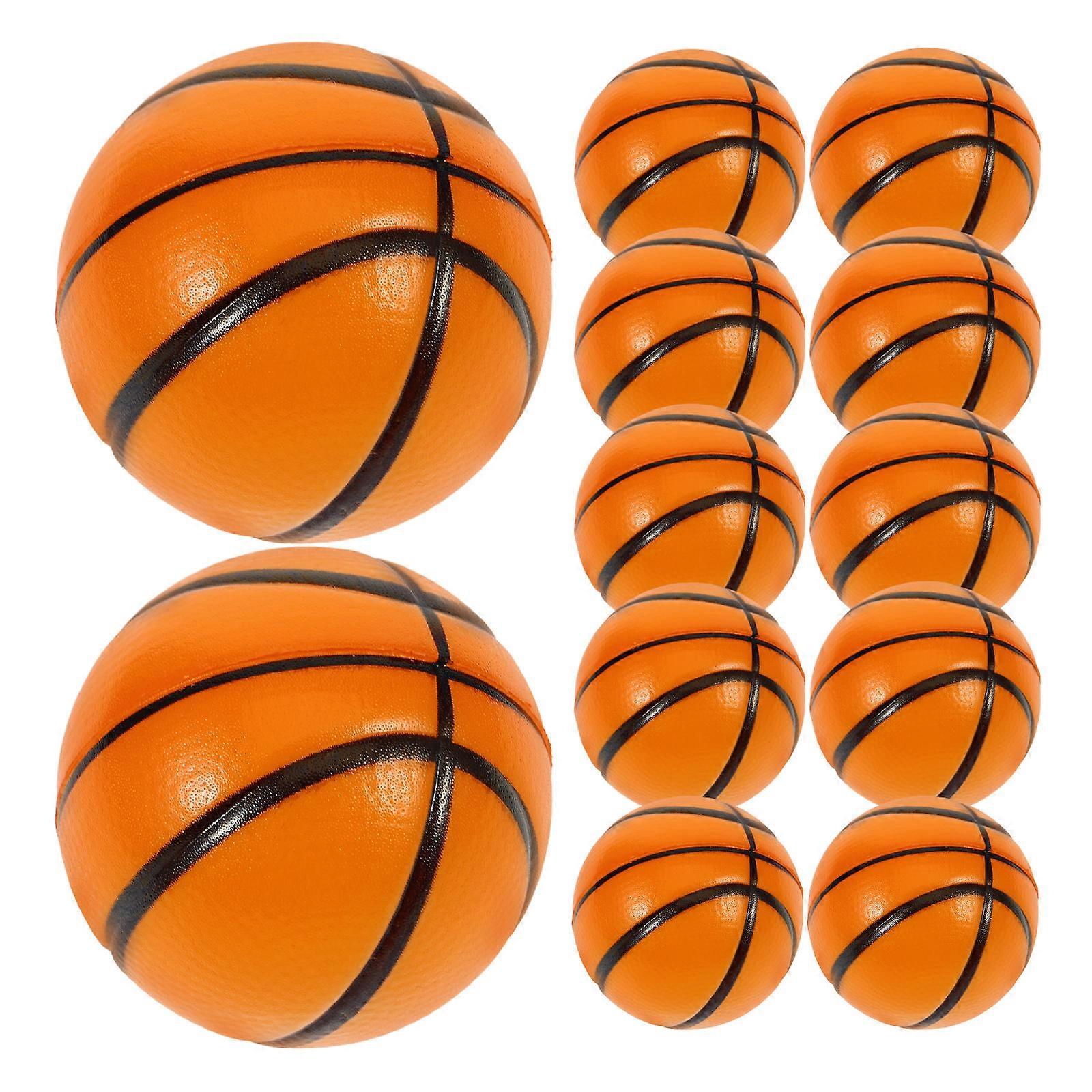 Improvement Squeeze Ball Toy for Everyday Use Orange Pu Material with 12Pcs