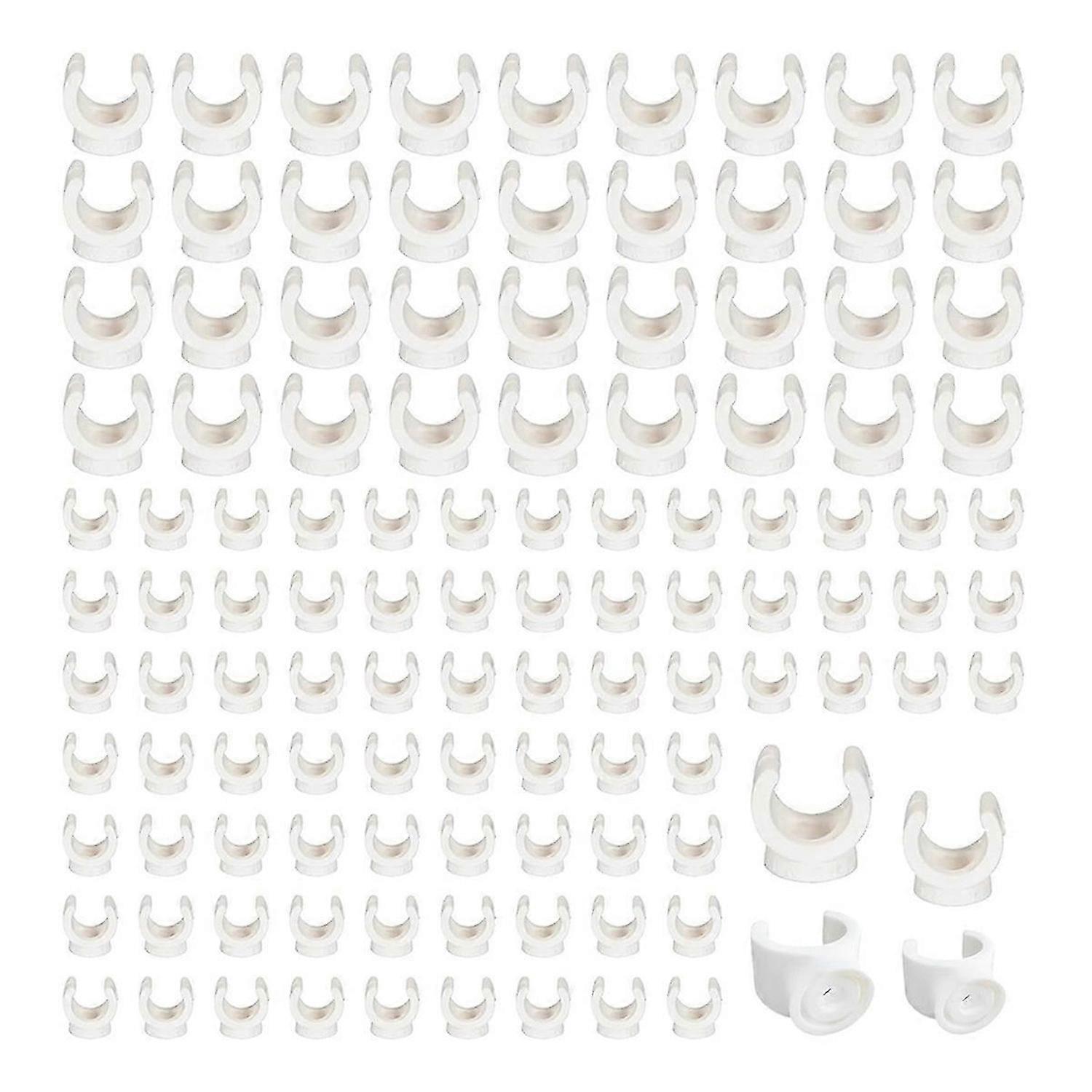 150 pcs PEX Collier de serrage 1/2 pouce 3/4 pouce Crochet en U Pinces PEX Tuyaux d’eau en PVC Support de support de douille