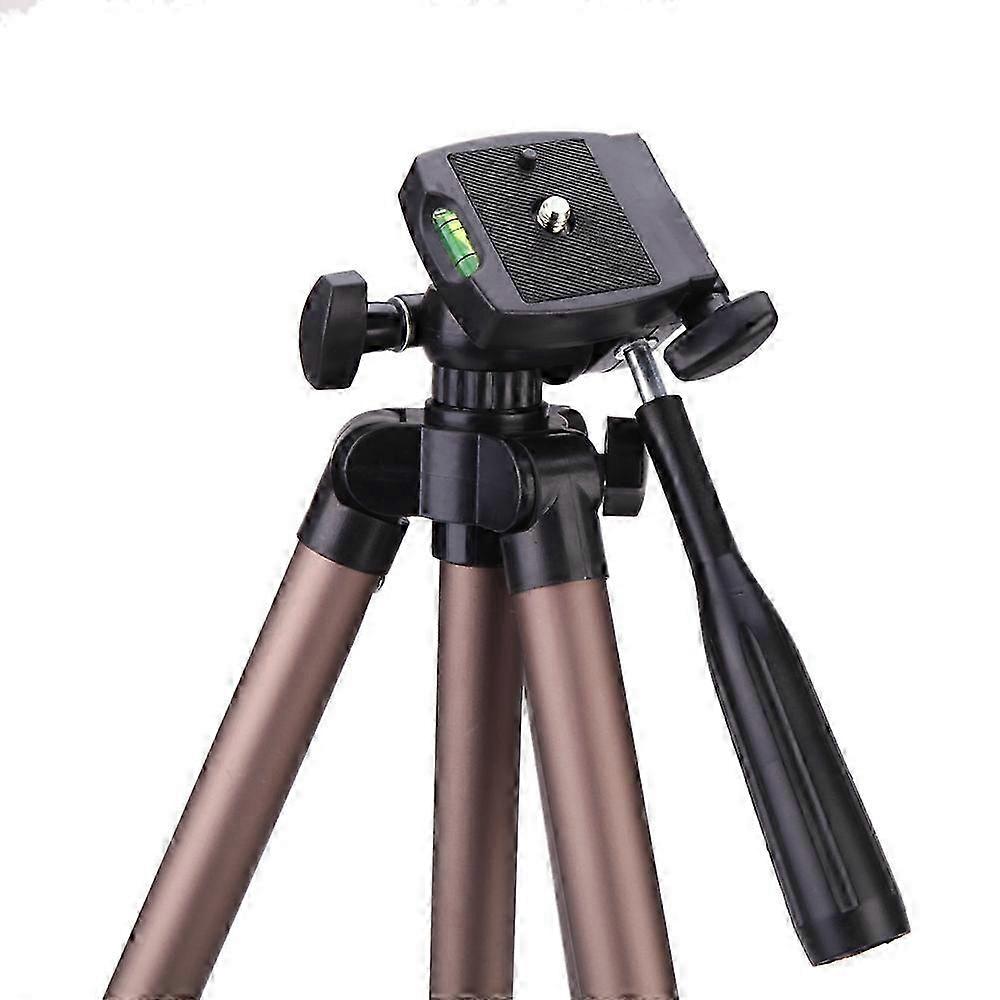 Adjustable Portable Tripod with Rocker Arm for DSLR and Camcorder Video Capture Support
