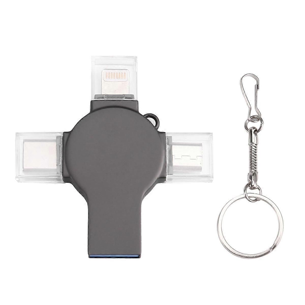 4 in 1 USB 3.0 Pendrive 128GB Flash Drive Memory Stick