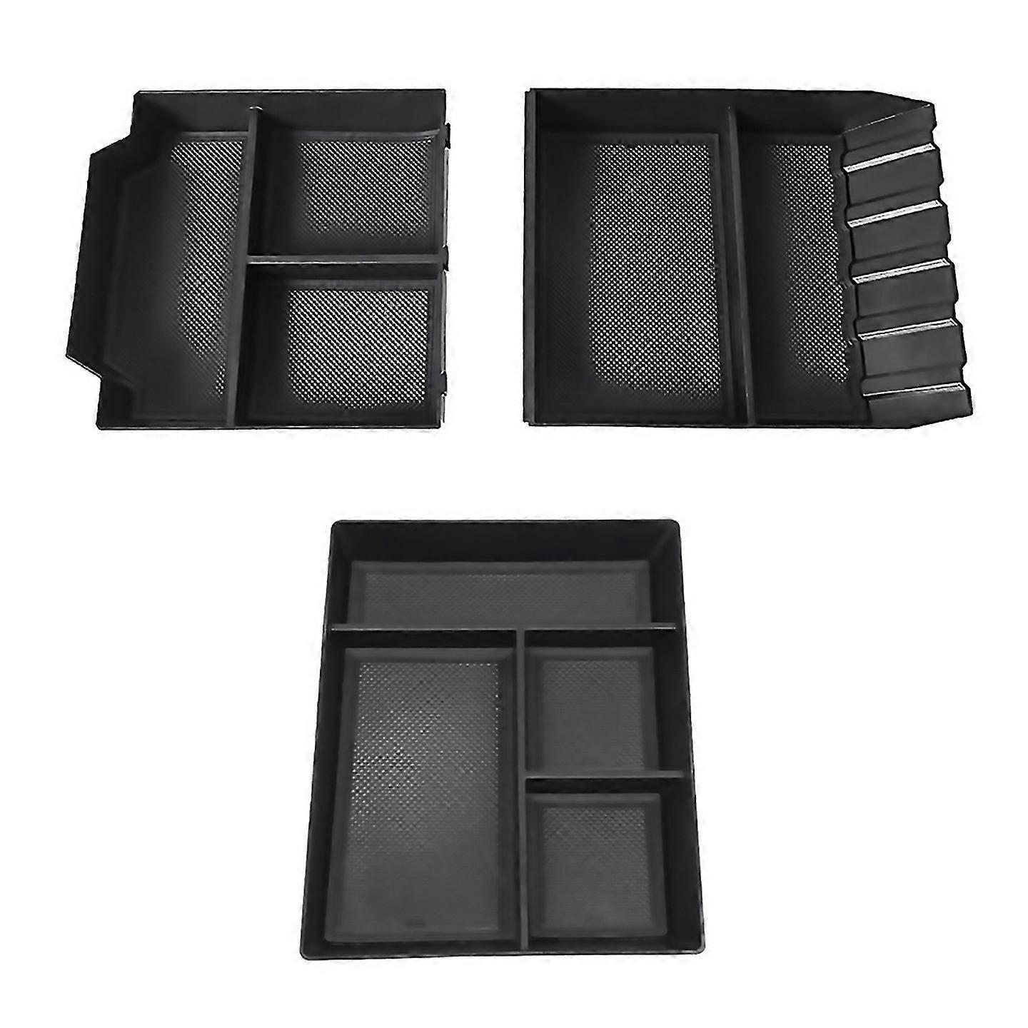 For Center Console Lower Organizer For Cybertruck