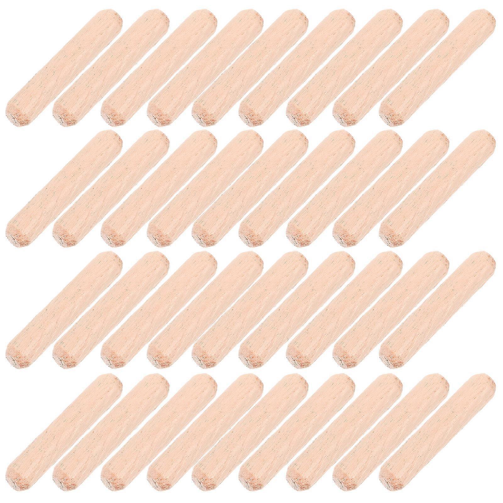 Wooden Dowels for Crafts Use 2000Pcs Round Wood Plug Rods