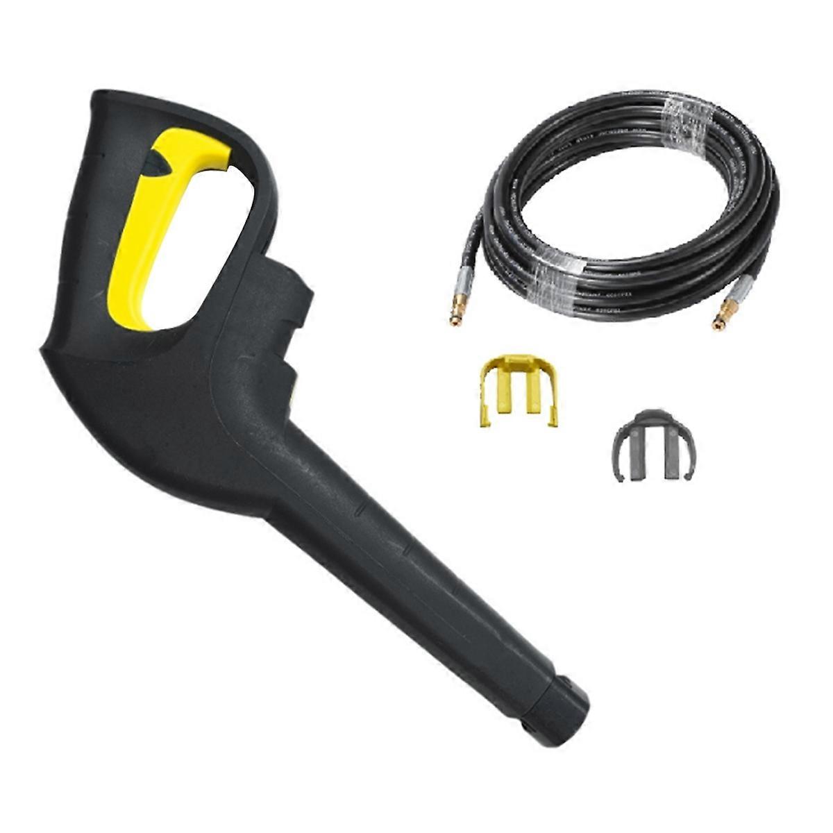 For K2 K3 K5 High Pressure Water Handle with 6M Water Cleaning Hose and O-Ring Set Pressure Washer A