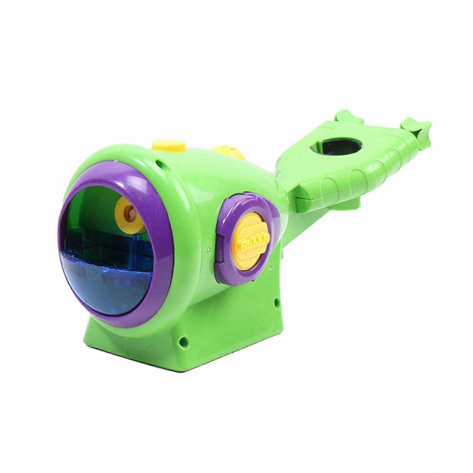 Glowing Bubble Maker for Kids - Portable Automatic Outdoor Toy with LED Lights