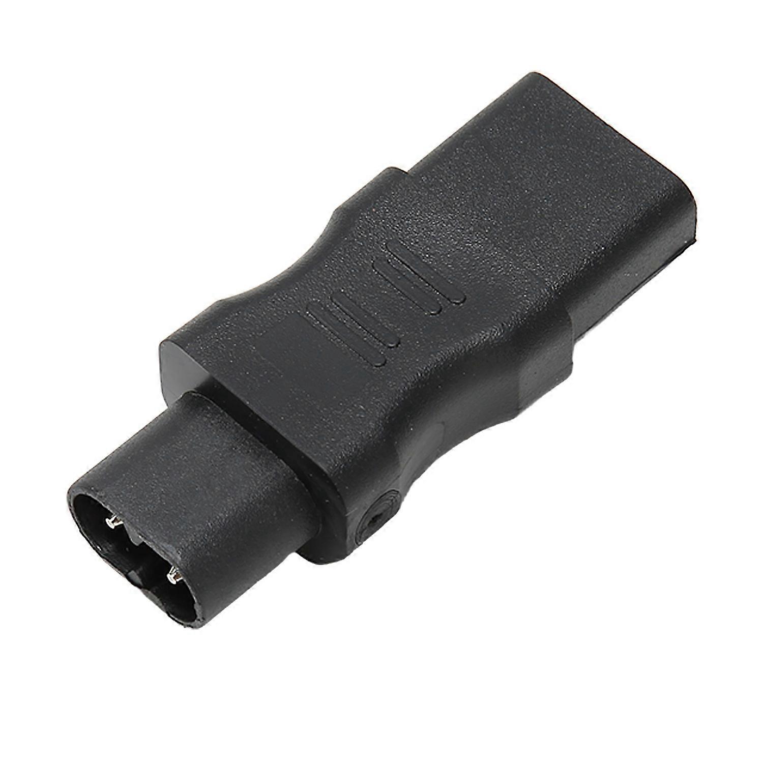 Feature:
1. INTERFACE TYPE: IEC320 C8 to C13 power cable adapter interface type is IEC320 C8 to IEC3