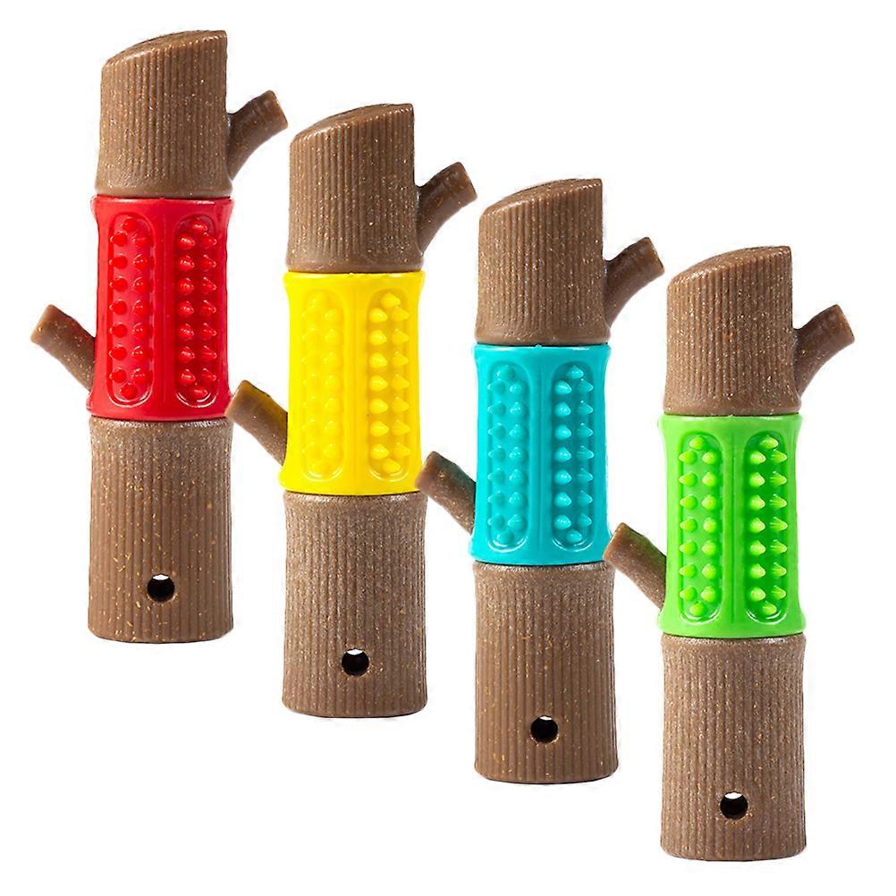 Durable Dog Chew Toy 12 Pcs Effective Teeth Grinding Toy For Puppies Indoor Outdoor Plaything Assorted Color