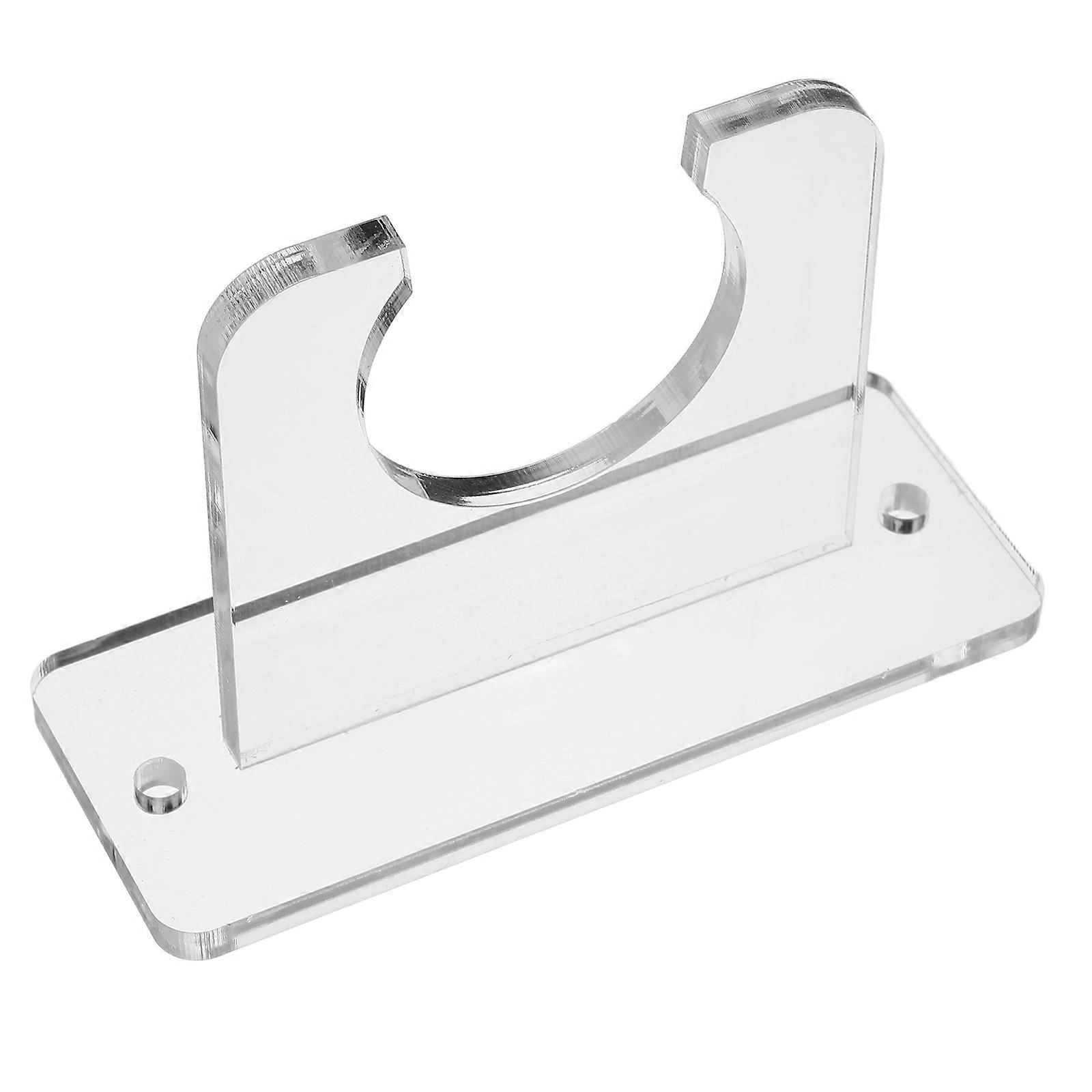 Wall Mounted Table Tennis Paddle Rack Acrylic Display Stand for 5Pcs
