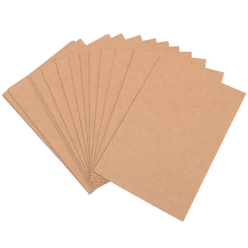 Brown Blank Cards for Convenient Graffiti 240Pcs Double-Side DIY Cards