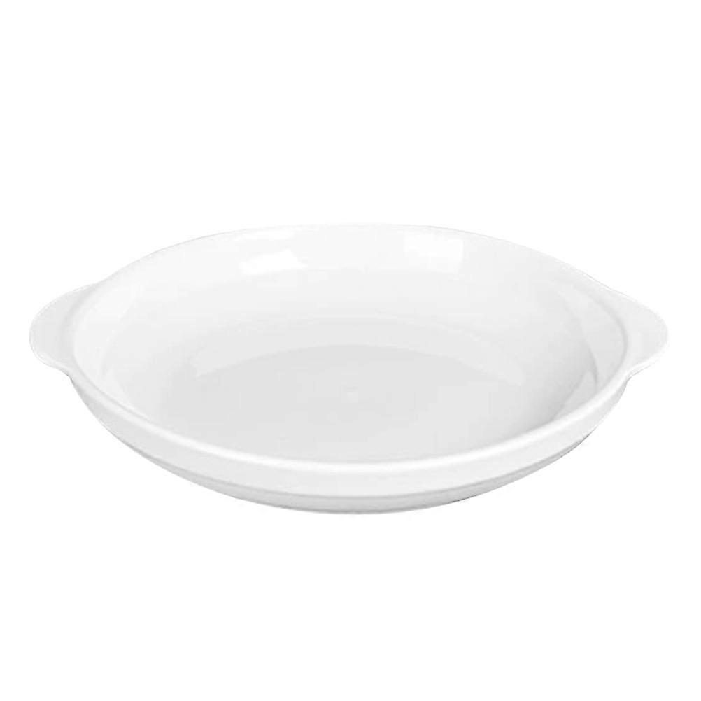 3Pcs Ceramic Pie Pan For Baking With Dual Handles Ideal For Family Meals And Special Occasions Microwave Safe