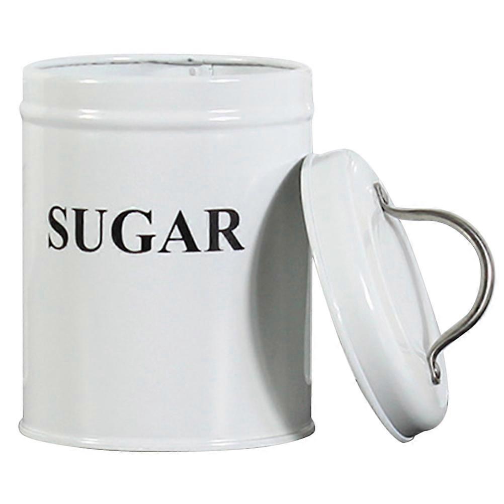 4Pcs White Tea Canister Nordic Style Multi-Functional Storage Jar