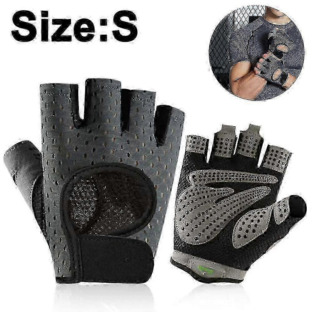 Workout Gloves,ventilated Exercise Cycling Gloves,silicone Padding