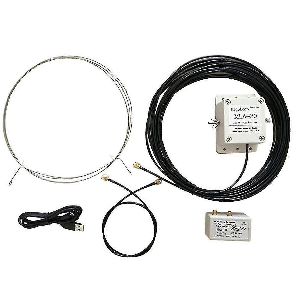 MLA30+ -30 MLA30 Plus Active Magnetic Loop Antenna HA SDR Short Medium Wave Radio Antenna Low Noise