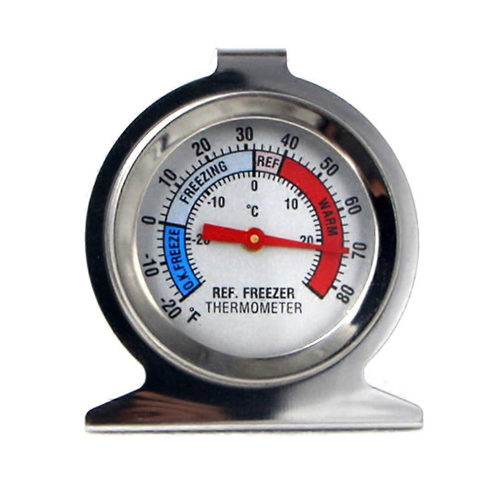 Farfi 1Pc Refrigerator Freezer Thermometer Fridge Dial Type Temperature Gauge Gadget (See description)