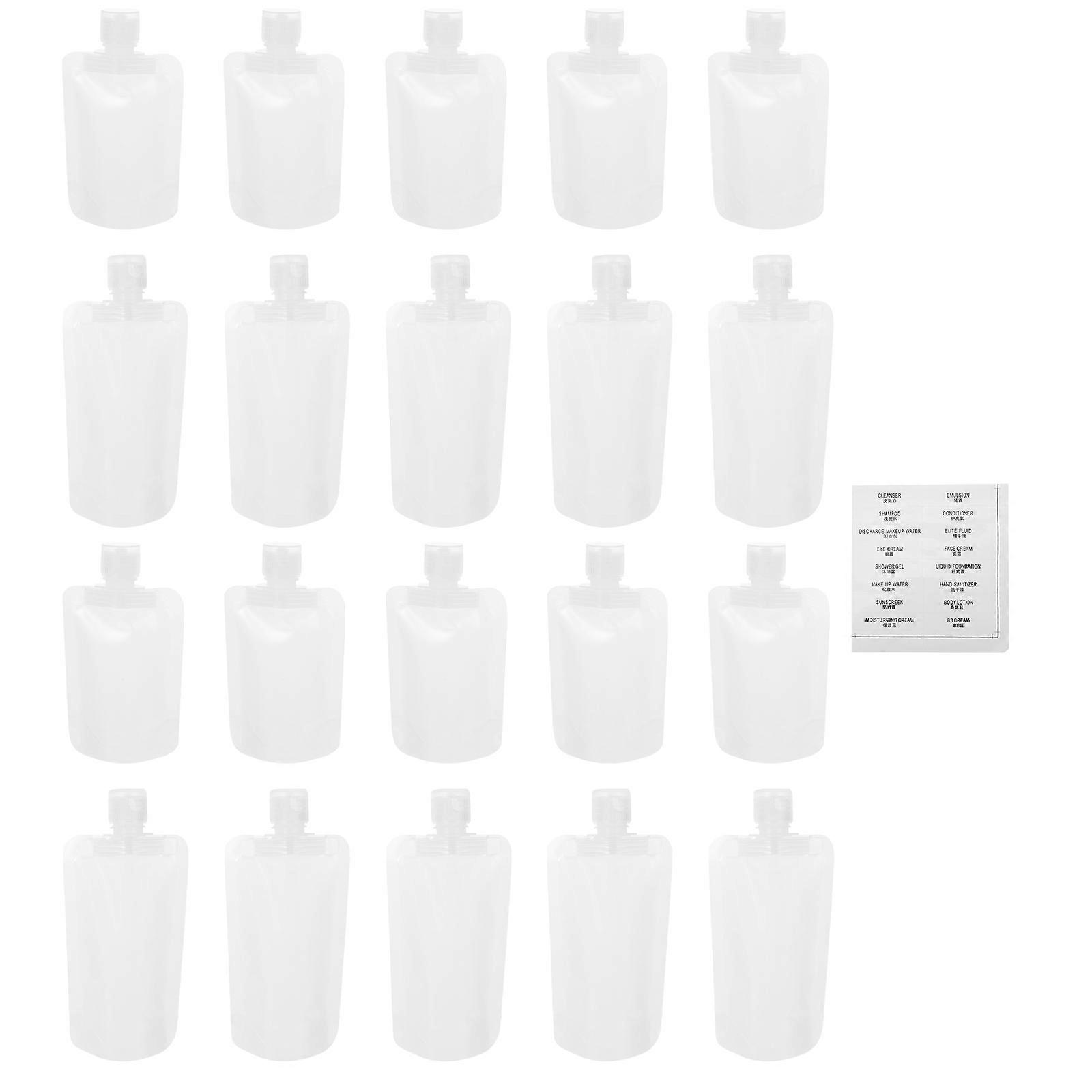 Cosmetic Packing Bag Practical Shampoo Lotion Holders 3Sets for Travel