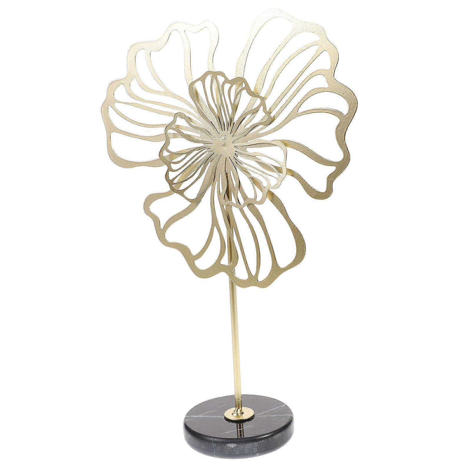 Metal Art Tabletop Decoration for Coffee Table 2Pcs Desktop Adornment
