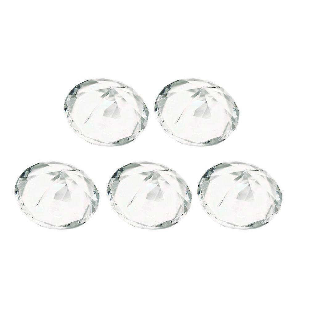 Transparent Diamond Shaped Name Holder for Wedding Use 60Pcs