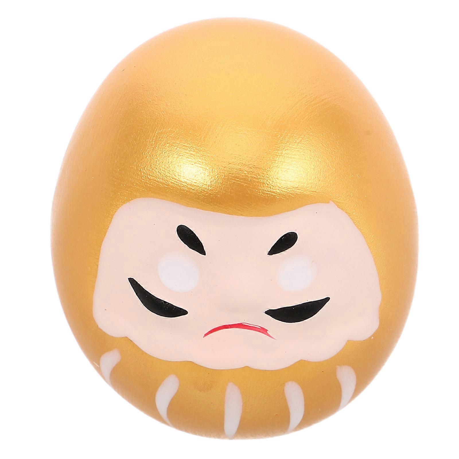 Japanese Doll Ceramic Ornament for Car Decor 5Pcs Set