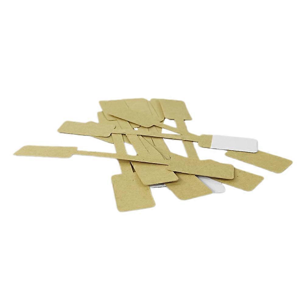 Golden Hanging Tags Kraft Paper for Display 200 Sheets in 1Pack