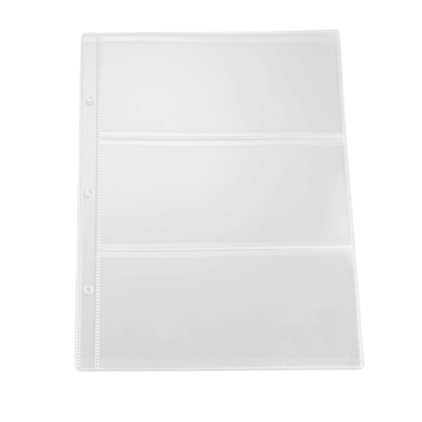 20Pcs Reusable Storage Pouch For DIY Craft Lovers With Clear Design For Stamps And Paper Cards