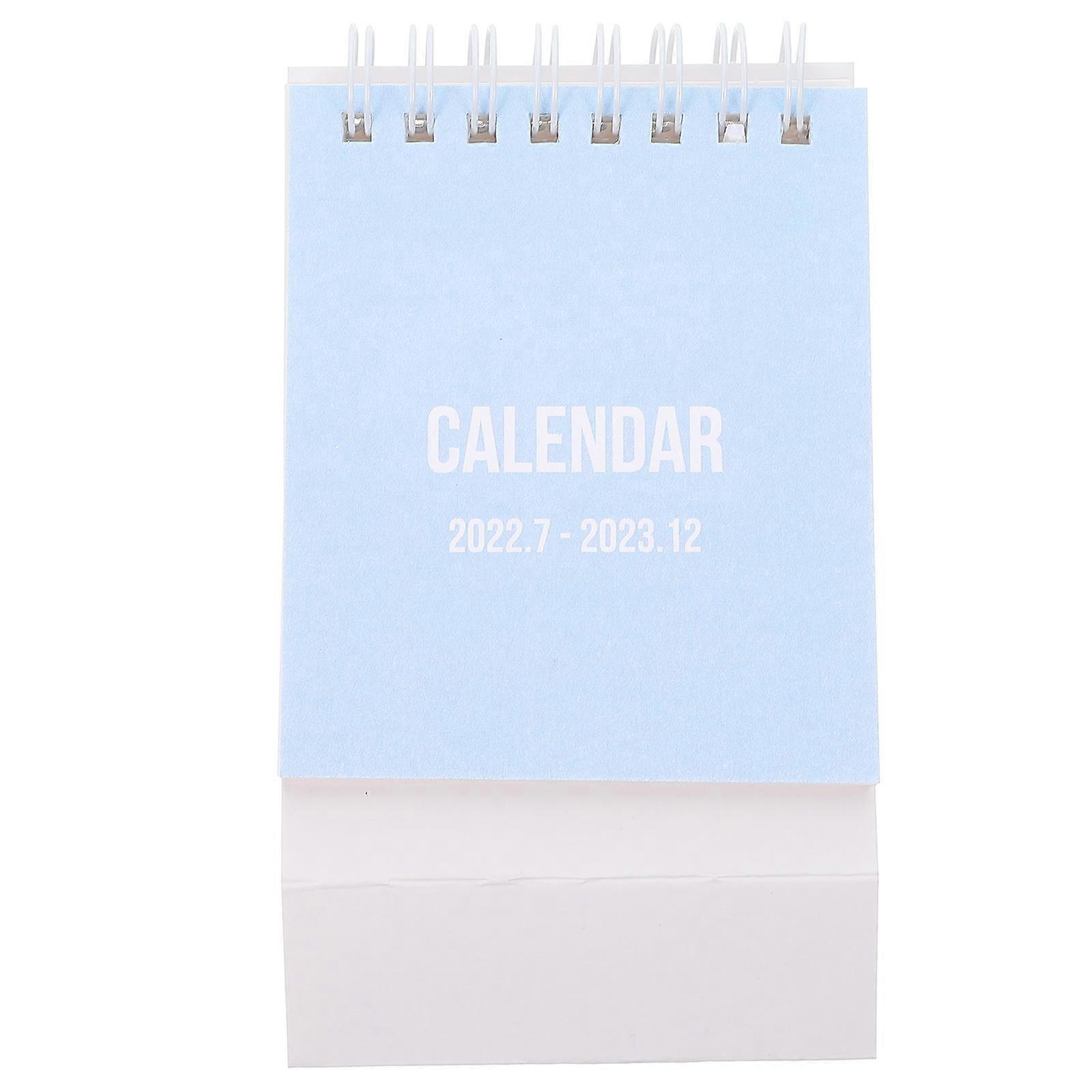 Mini Calendar for Decor with 4Pcs Small Desk Calendar Decorative