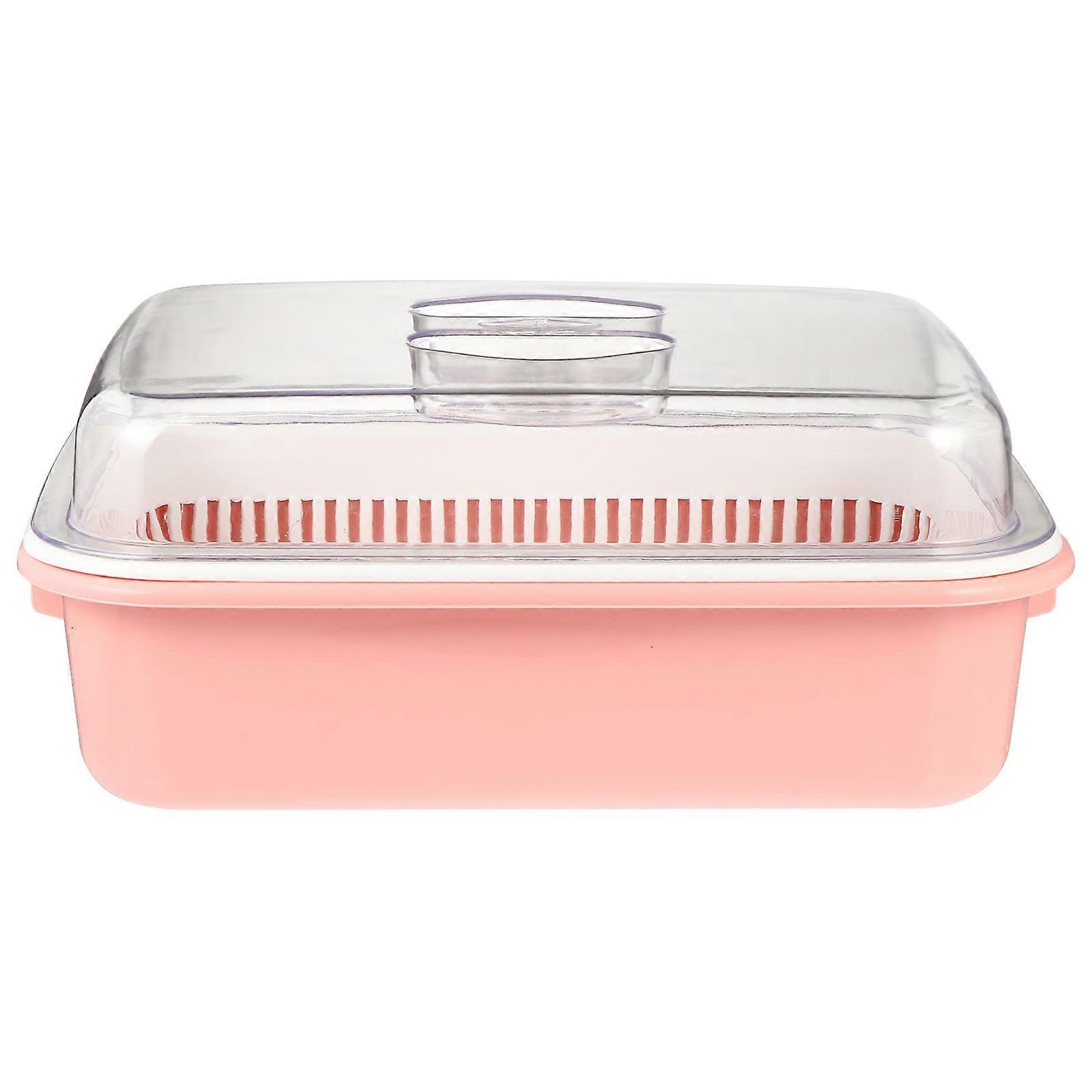 Baby Bottle Drying Shelf for Storage Use 2Pcs Pink Bottle Drying Storage Rack