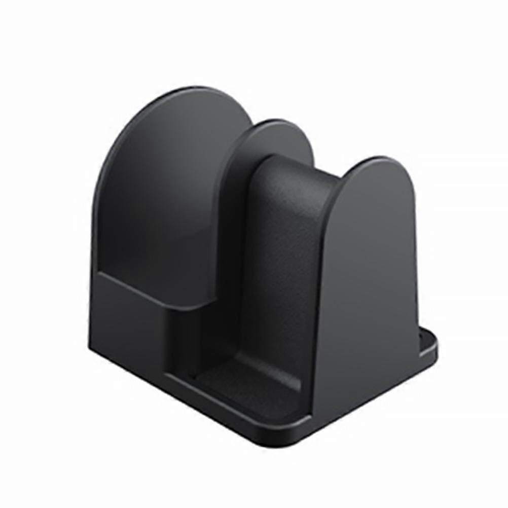 Tabletop Eyeglasses Stand 2Pcs Black Plastic Stable Base for Storage Use