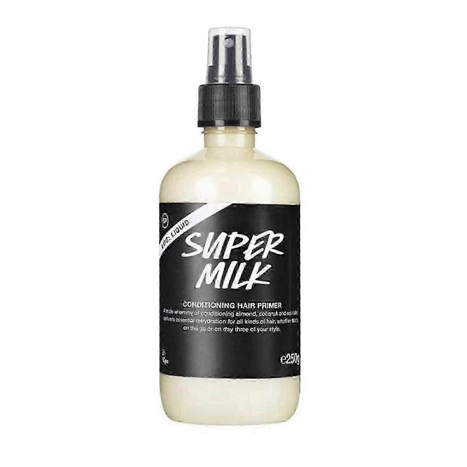 Super Milk Conditioning Hair Primer for Smooth, Shiny Locks - 100ml Bottle for Daily Use