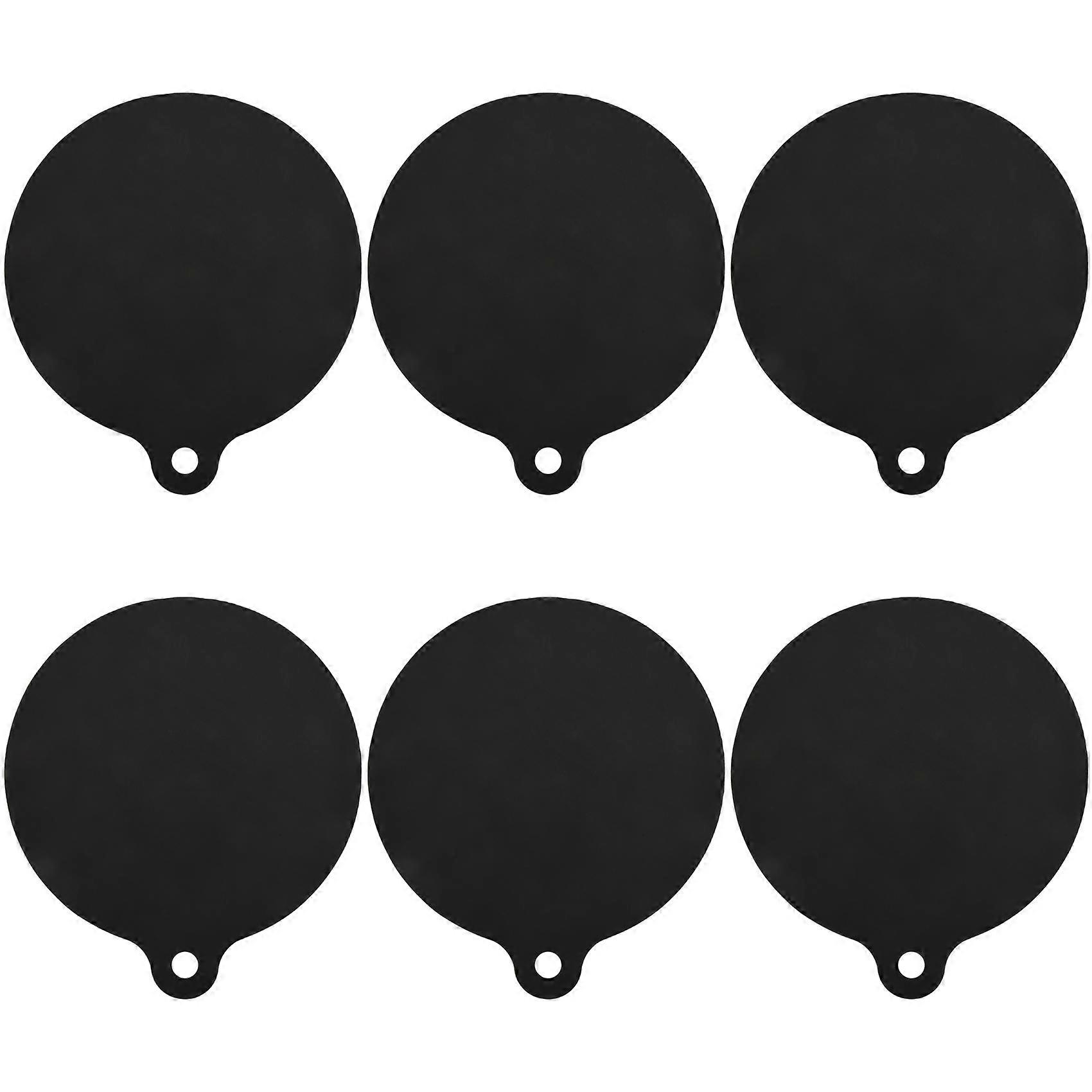 6 Pcs Induction Cooktop Mat Protector Nonslip Silicone Heat Insulation Pad Cook Top Cover Reusable H